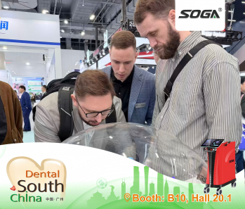 Day 2 at the South China International Dental Exhibition in Guangzhou! ✨